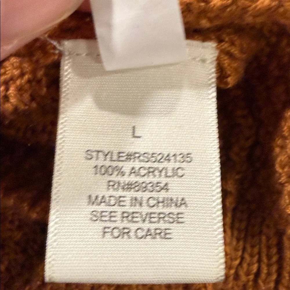 Ultra Flirt Rust Knit Fitted Open Back Boho Chic Cowgirl Halter Style Dress - Picture 8 of 11